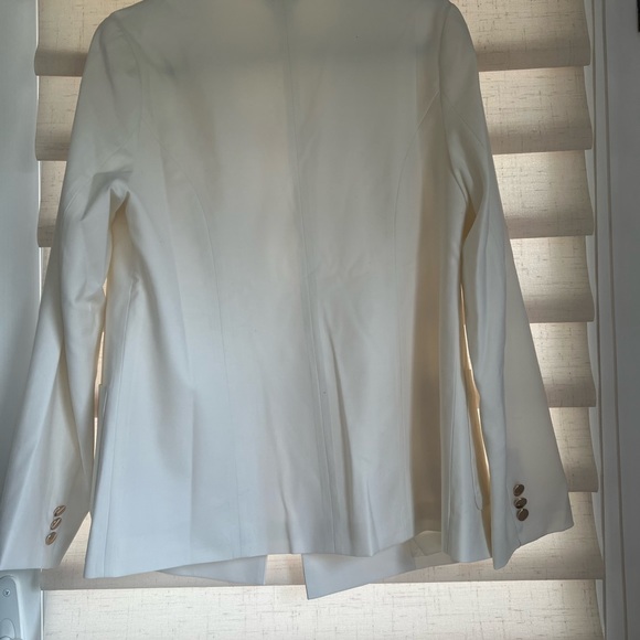 New KULE The Nelson Cream 100% Wool Lined Blazer Size L Retails $428 - Picture 12 of 12